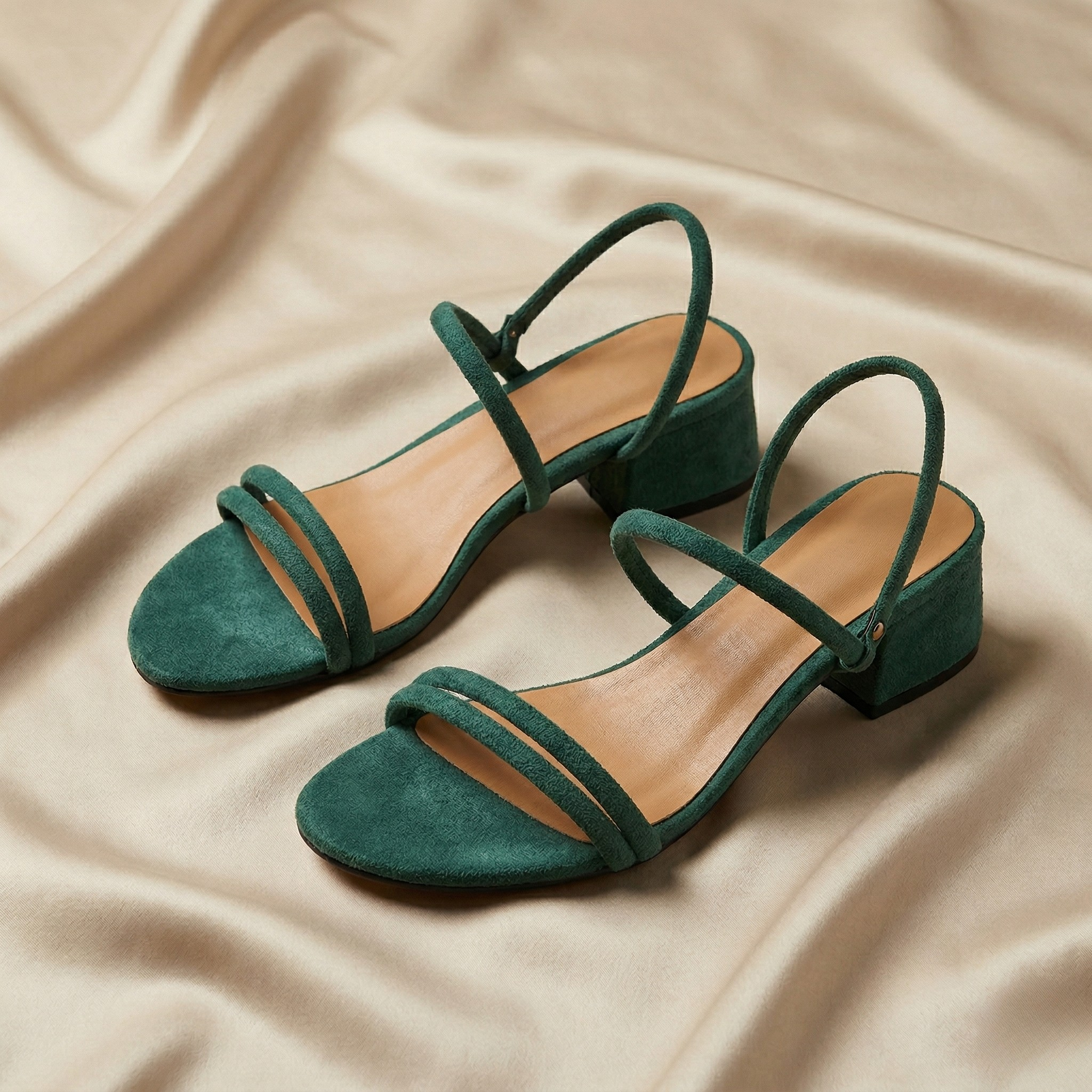 FIG Sage - Strappy Block Heel Sandal