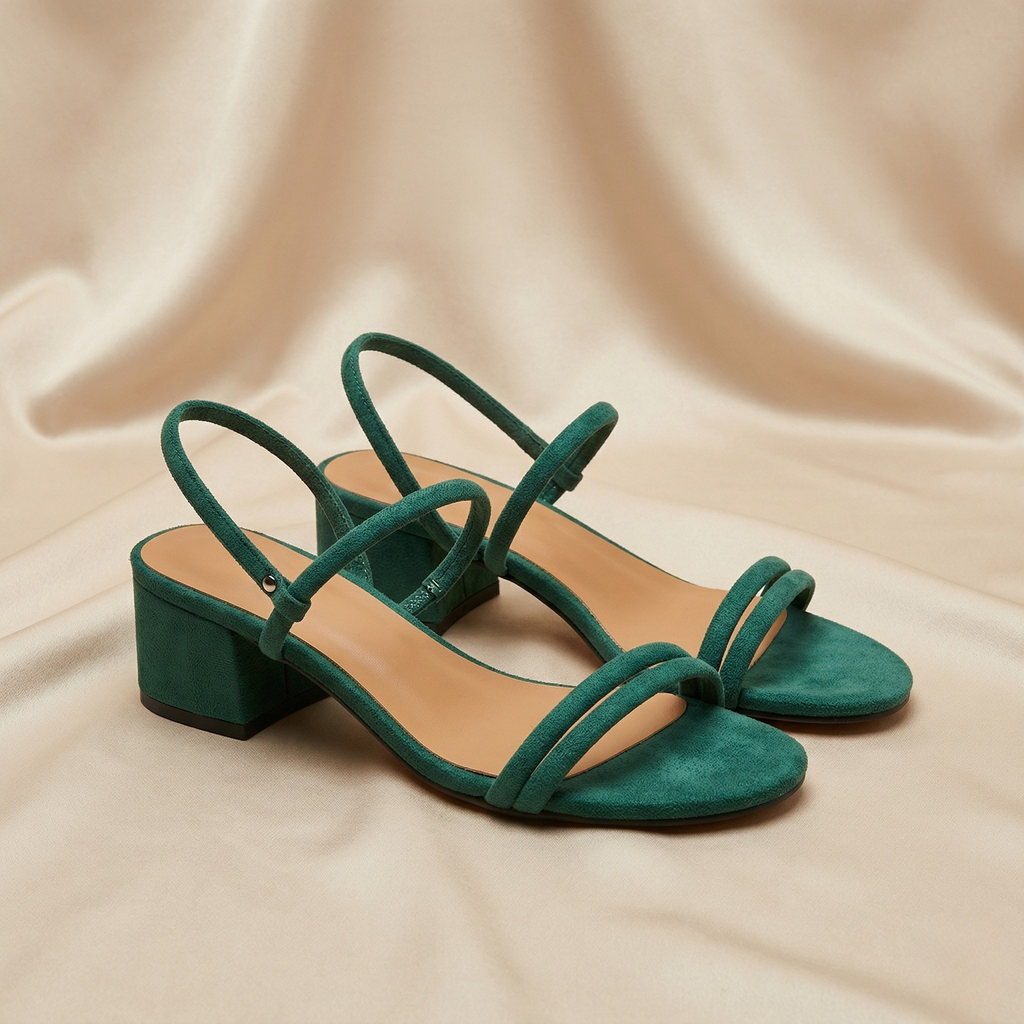 FIG Sage - Strappy Block Heel Sandal
