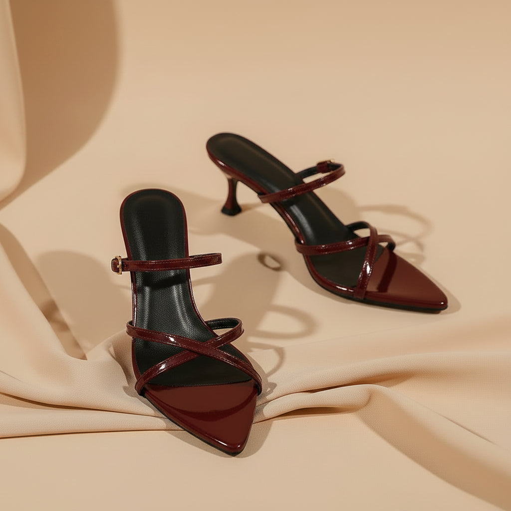 FIG Maren - Strappy Heel Mule